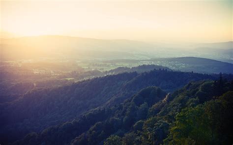 Hintergrundbilder Sonnenlicht Bäume Landschaft Sonnenuntergang