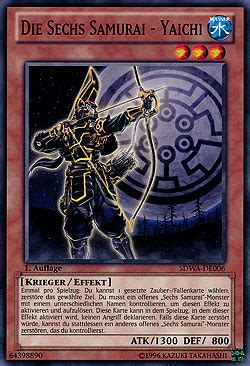 Das sechs samurai deck ist nun mein hauptdeck (erstmal nur zum test, vielleicht wechsle ich wieder)! Yu-Gi-Oh! Einzelkarten Structure Decks Samurai Warlords ...