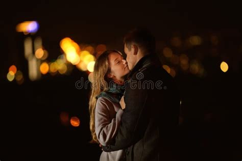 3376 Romantic Night Kiss Stock Photos Free And Royalty Free Stock