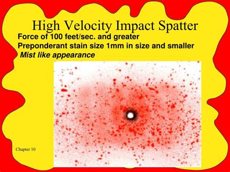 PPT - Blood Spatter Analysis PowerPoint Presentation - ID:5768894