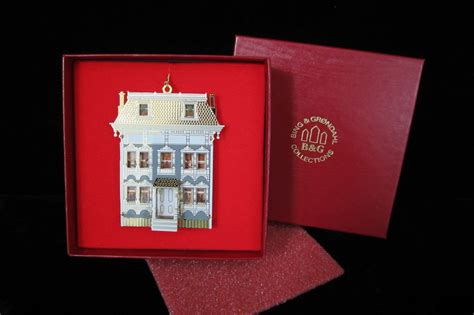 They're simple to make and great fun for kids. B&G Doll Houses of America Collection Christmas Ornament ...