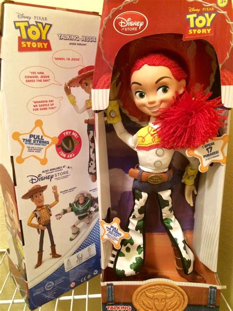 Boneca Jessie Toy Story Disney Store Original 38cm R 24999 Em