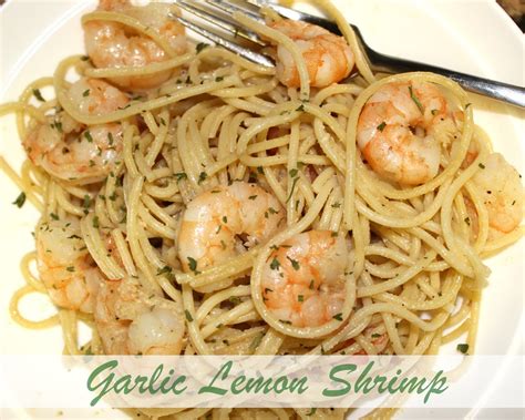 simply made with love: Garlic Lemon Shrimp