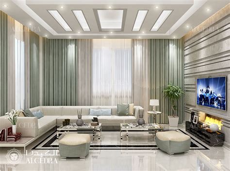 Living room, dining room, kitchen! Modern small villa design in Bahrain | Architect Magazine