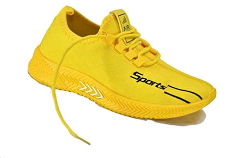 Buy Mens Running Shoes Numeric7 Yellow At