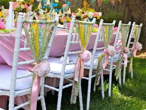 Chair Ribbons Whimsical Wedding Decor Emmaline Bride