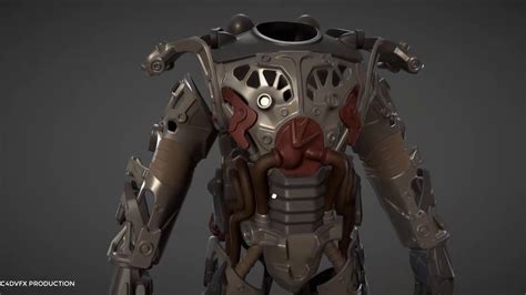 Fallout 4 Power Armor Frame For 3d Print Model 3d For C4d Free