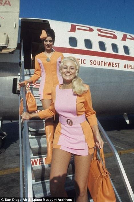 Stewardesses Were Treated As Sex Objects Until The 1970s Daily Mail