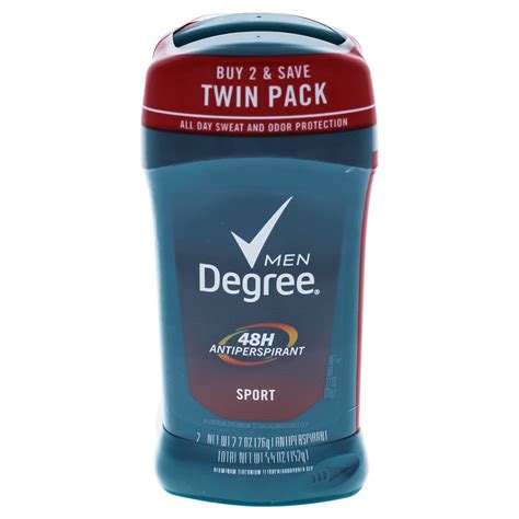 Men 48h Antiperspirant Sport Deodorant Stick Duo By Degree For Men 2