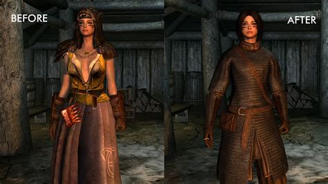 Immersive Armors Realistic Armors Replace Se At Skyrim Special Free