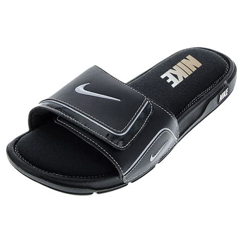 Nike Mens Comfort Slide 2 Blackmet Silv