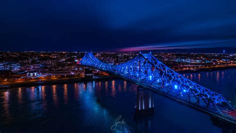 Pont Jacques Cartier Blue City Gendron Art Images