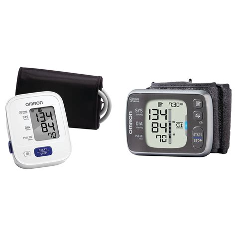 Omron Bluetooth Wrist And Advanced Accuracy Upper Arm Blood Pressure