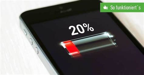 Iphone Batterie In Prozent Anzeigen So Funktionierts