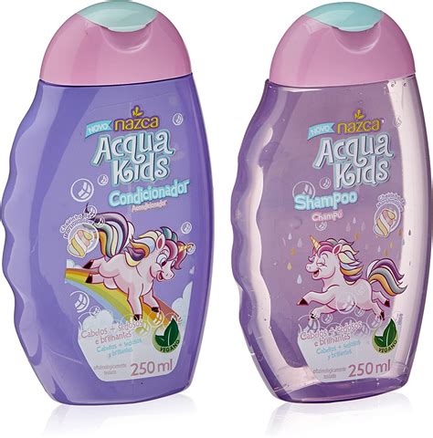 Acqua Kids Kit Shampoo Condicionador Marshmallow 250ml Nazca
