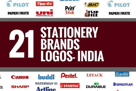 21 Best Stationery Brand In India With Logos Brandyuva