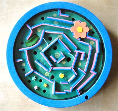 How To Make A Marble Maze Marble Maze Crafts Foam Crafts