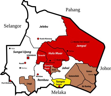 ˈnəgəri səmbiˈlan) is a state in malaysia which lies on the western coast of peninsular malaysia. Adat Perpatih Customary Districts of Negeri Sembilan ...