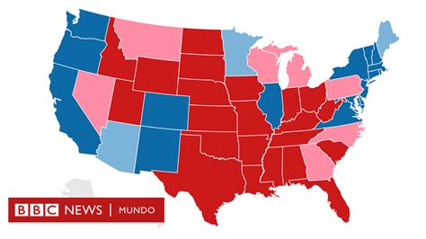 Elecciones En Estados Unidos Mira Aquí El Mapa De Cómo Van Los Resultados De La Batalla Entre