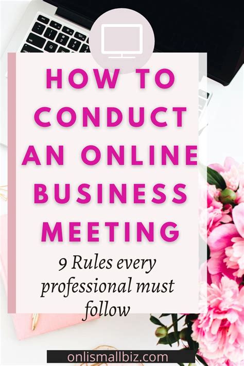 Online Business Meeting Etiquette 9 Rules Every Professional Must