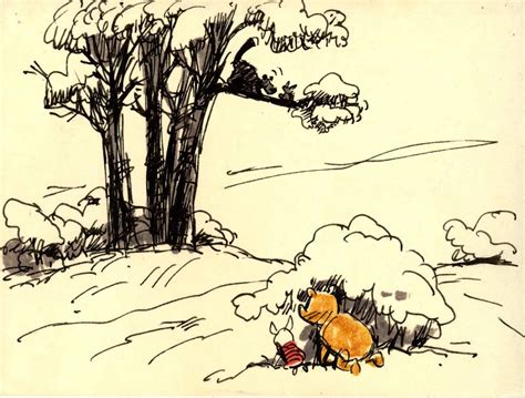 Winnie The Pooh And Tigger Too Original Storyboard Pooh And Piglet