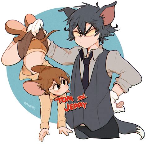 Pin By P Ssnutz On Fanart From Anything Anime Vs Cartoon Tom And Jerry Cartoon Cute Drawings