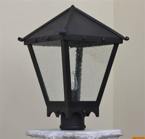 Globes can get broken, wiring can come loose and the fixture check your light switch for loose wires or replace it. Lights of Tuscany 7411-1 Spanish Style Post Lamp - Outdoor ...