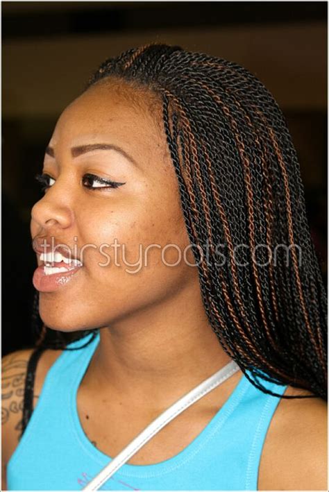 Long hair twists are a great alternative to dreadlocks. Senegalese Twist