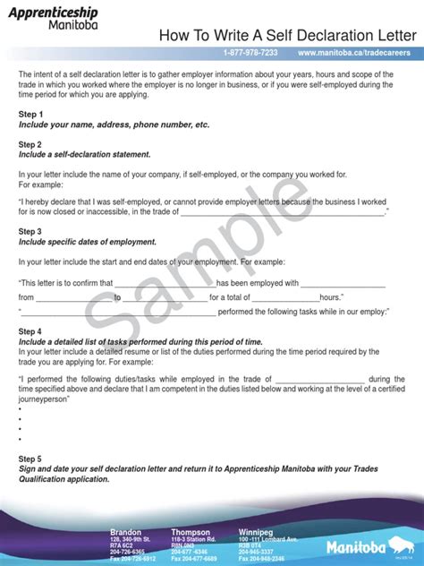 Declaration resume is must as the meaning of resume is to self promote our self resume shows our education degree skills hobbies etc. Self declaration | Business