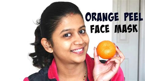 Diy Orange Peel Face Mask For Acne Free Clear Glowing Skin Home