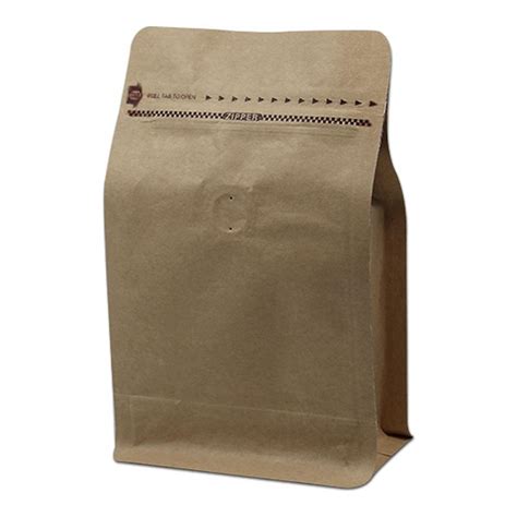 Kraft Coffee Bags With Valve Coffee Bags With Valve