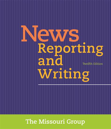 News Reporting And Writing 9781319034818 Macmillan Learning