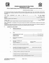 Photos of Virginia Residential Lease Agreement Free