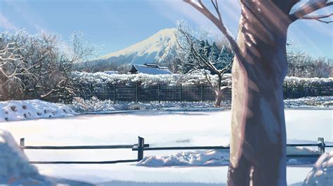 Anime Winter Scenery