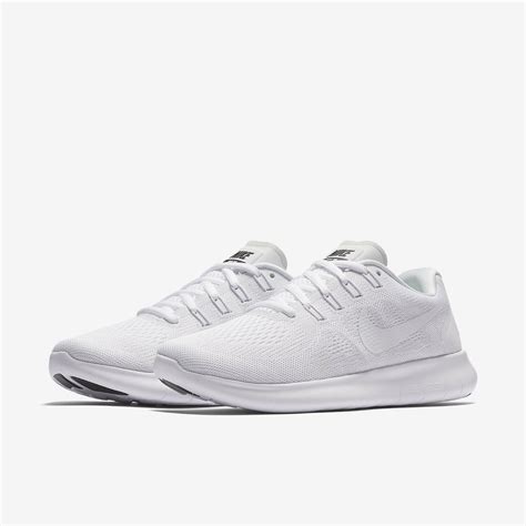 Nike Womens Free Rn 2017 Running Shoes White