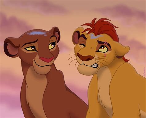 Queen Rani And King Kion By Hydracarina On Deviantart Lion King Art