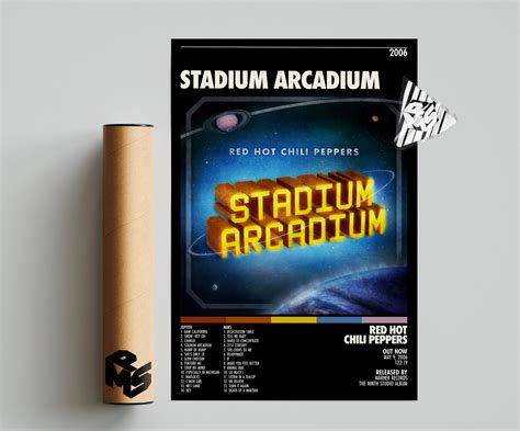Red Hot Chili Peppers Poster Stadium Arcadium Poster