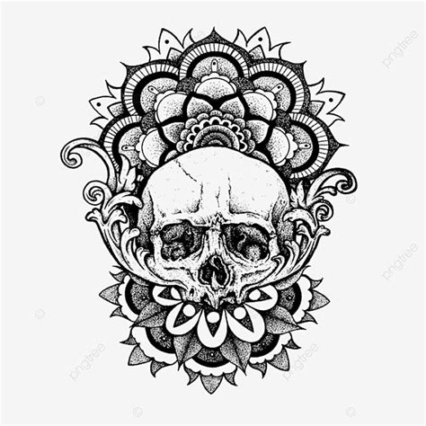 Skull Tattoo Skull Drawing Tattoo Drawing Skull Tattoo Png