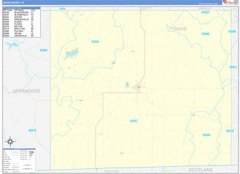Maps Of Davis County Iowa