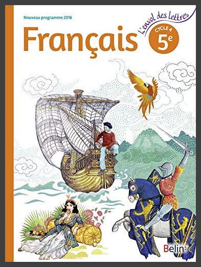Français 5ème Cycle 4 Livre De Lélève Grand Format Nouveau
