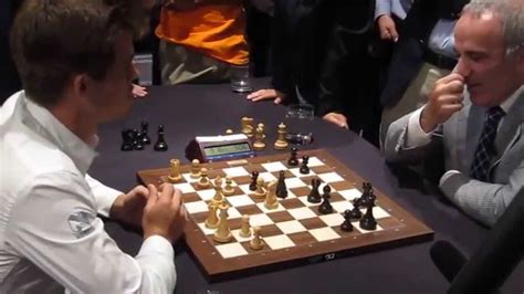 Magnus Carlsen vs Garry Kasparov - YouTube