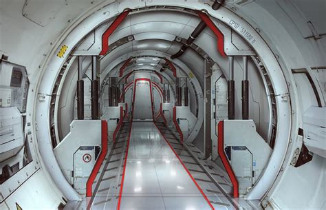 Ue4 Space Station Corridor — Polycount