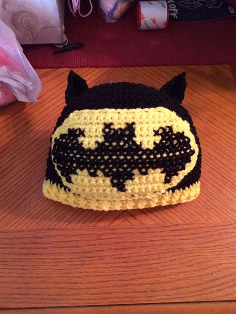 Batman Crochet Crochet Hats Custom Hats