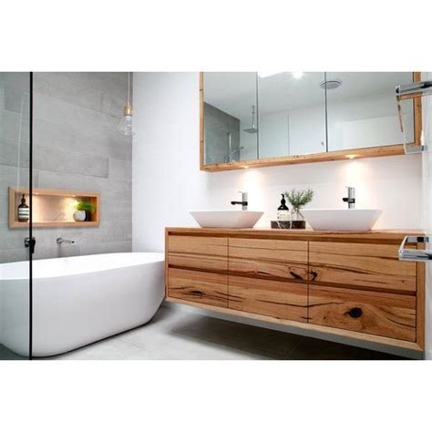 Modern Wall Mounted Wooden Bathroom Vanities Rs 14000