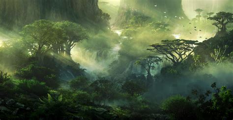 Woodlands By Jonasdero On Deviantart Nature Desktop Wallpaper Jungle