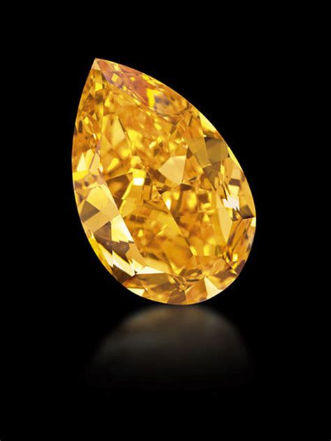 Worlds Largest Fancy Vivid Orange Diamond At Christies Geneva