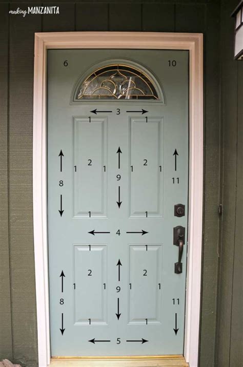The Correct Order Of How To Paint A Door Simple Easy Diy Tutorial