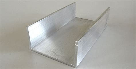 Perfil U De Aluminio Com Abas Desiguais Alumínio Alure