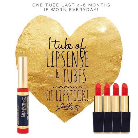Did You Know That One Tube Of LipSense Is Equivalent To Four Tubes Of