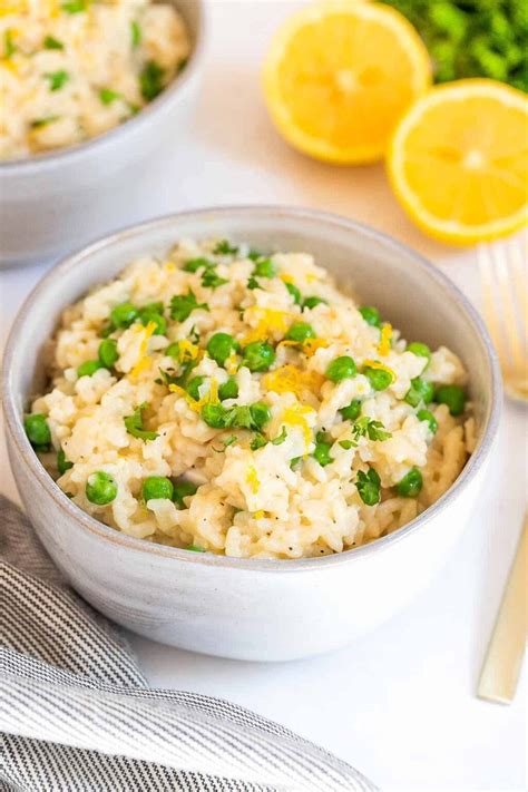 Instant Pot Risotto Recipe With Peas Dessert For Two